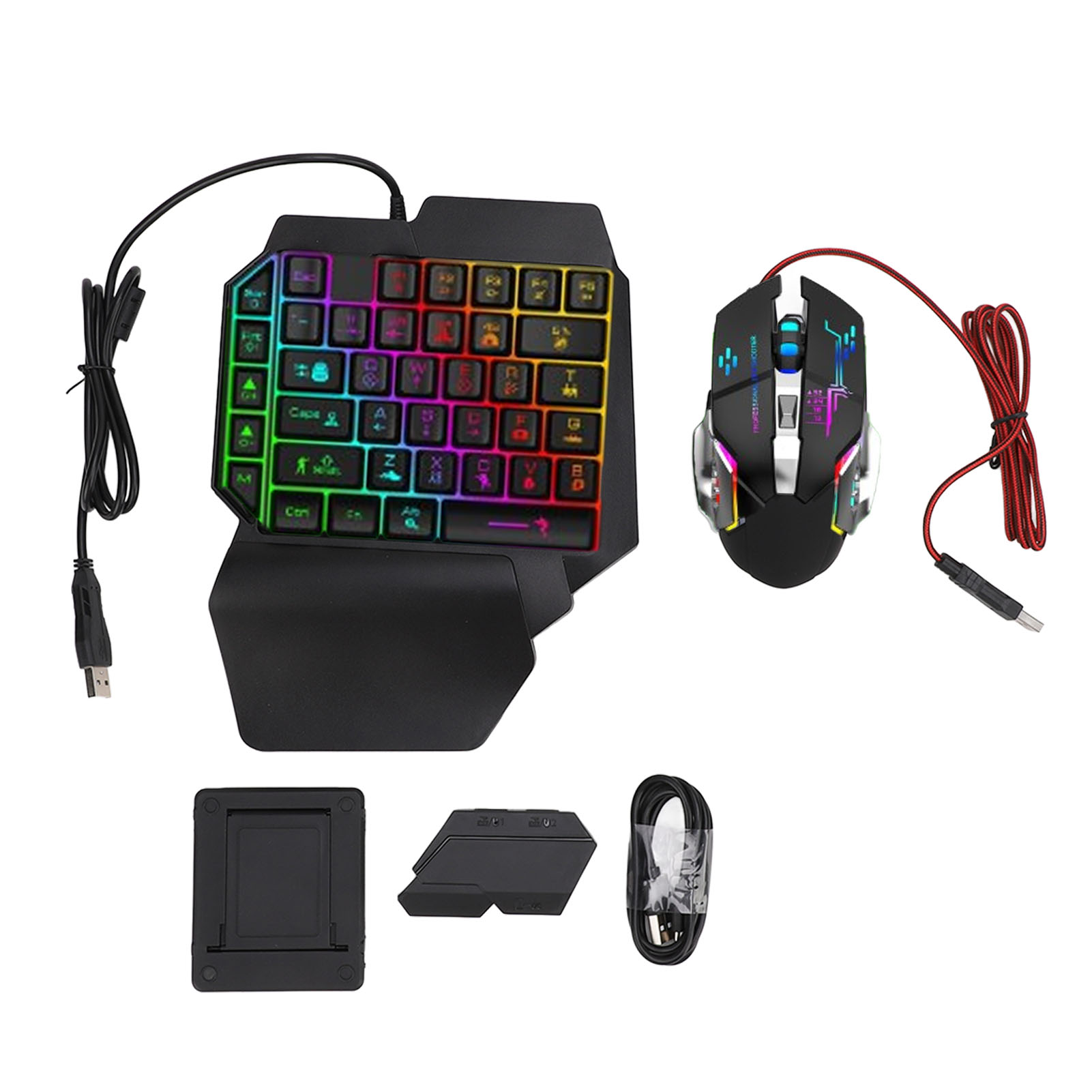 Gaming Accessories For Phone - Set Convertitore Tastiera e Mouse, Combo