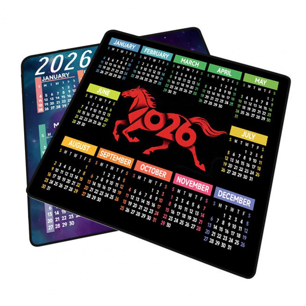 Gaming Accessories For Gaming Laptop - Tappetino per mouse calendario 2026 Tappetino