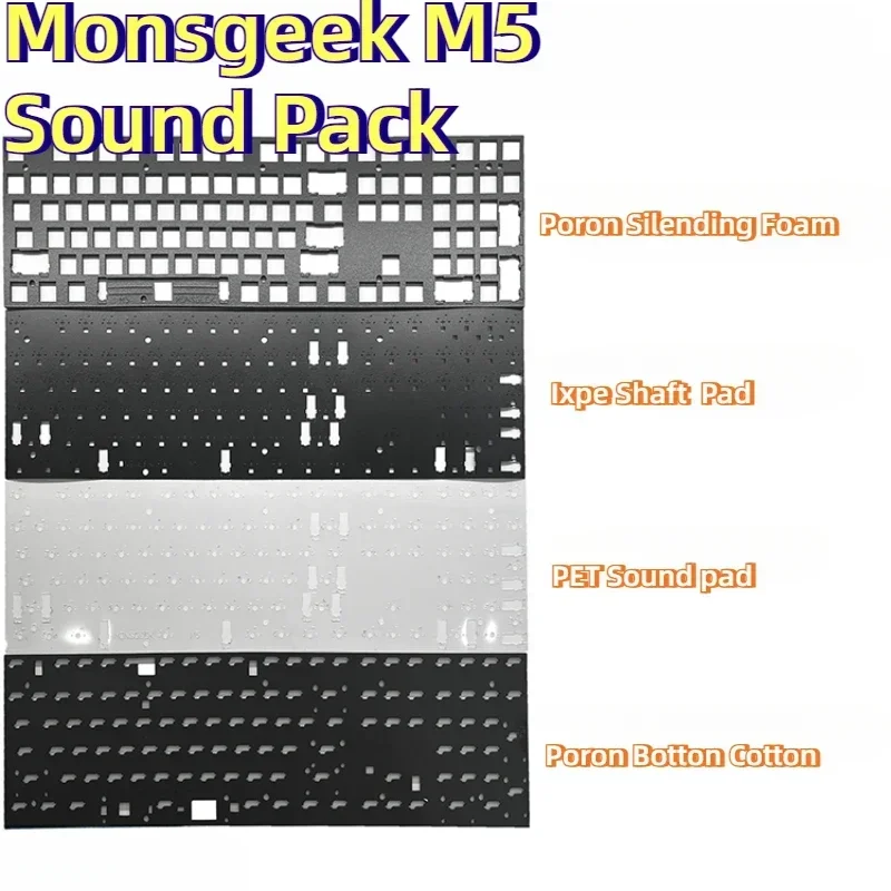 Monsgeek M5 Sound Pack/Piastra - Gaming Accessories Pack recensione e prezzo