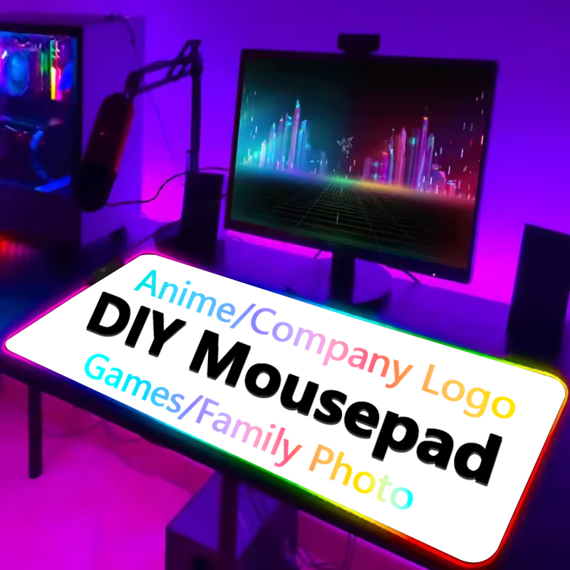 Tappetino per mouse RGB person - Gaming Accessories Logo recensione e prezzo