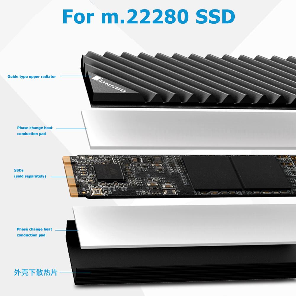 Dissipatore di Calore in Allum - M2 Heatsink Cooler recensione e prezzo