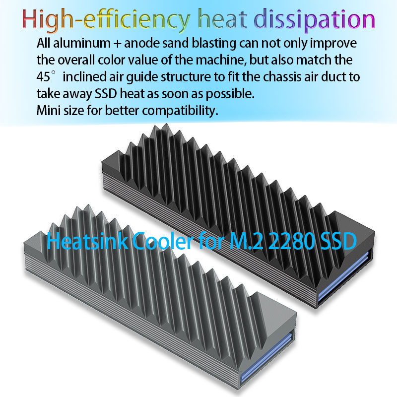 Dissipatore di Calore M.2 SSD  - M2 Heatsink Cooler recensione e prezzo